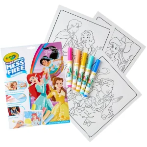 Color Wonder Princess, Markers and Coloring Book / Cuaderno para Colorear de Princesas con Plumones