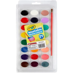 Washable Watercolors / 24 Colores de Acuarela Lavable