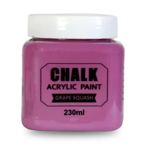 Chalk Paint Grape Squash / Pintura a la Tiza Uva