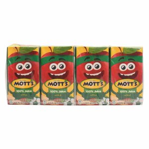 Bebida De Manzana Concentrado Con Vitamina C MOTT’S 4 X 125 G