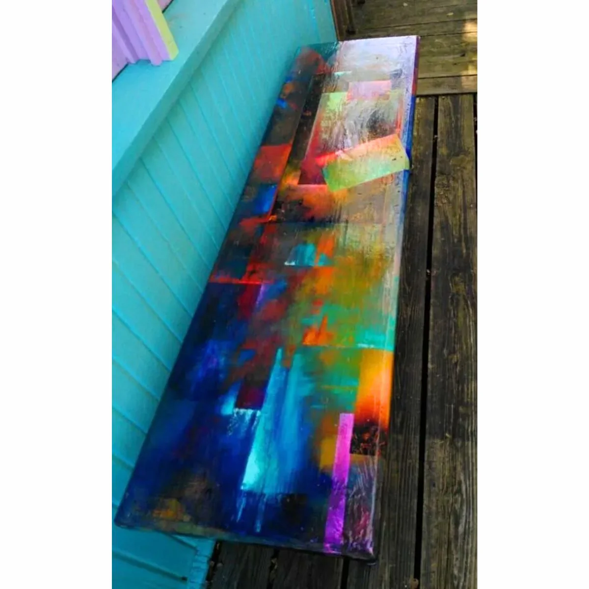 Sparkling Wood Stain & Glaze Metallic Zeus / Tinta y Esmalte Multi Superficies - Imagen 5