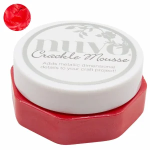 Crackle Mousse Rose Hip  / Pasta Para Decorar Acabado Craquelado Escaramujo