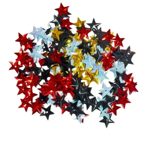Lentejuelas de Estrellas Multicolor