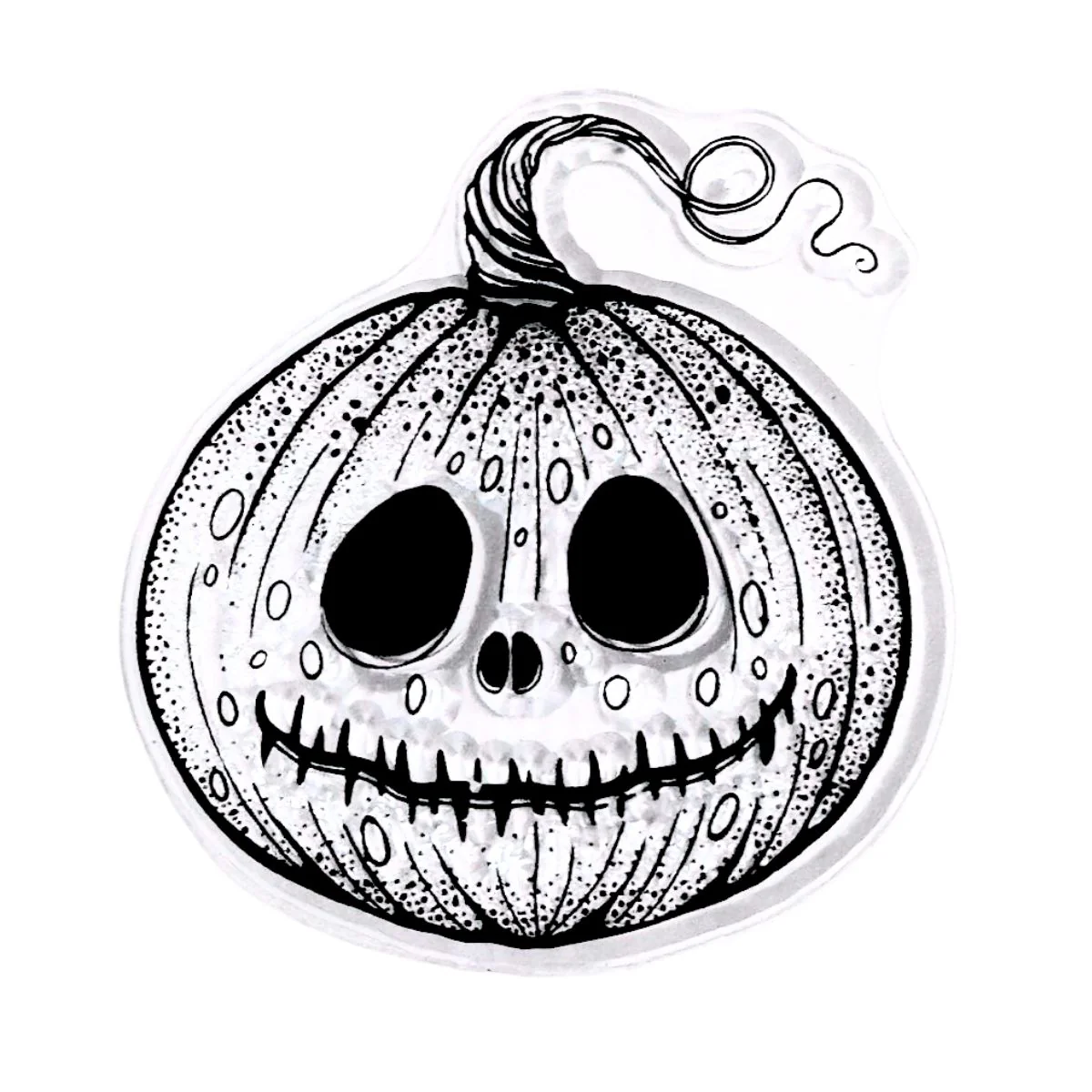 Sello de Calabaza Juguetona
