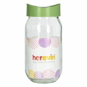 Frasco Transparente Grande HEREVIN