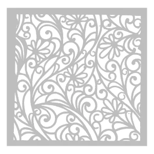 Plantilla de Geometría Floral