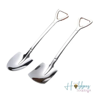 Par de Cucharas con Forma de Pala