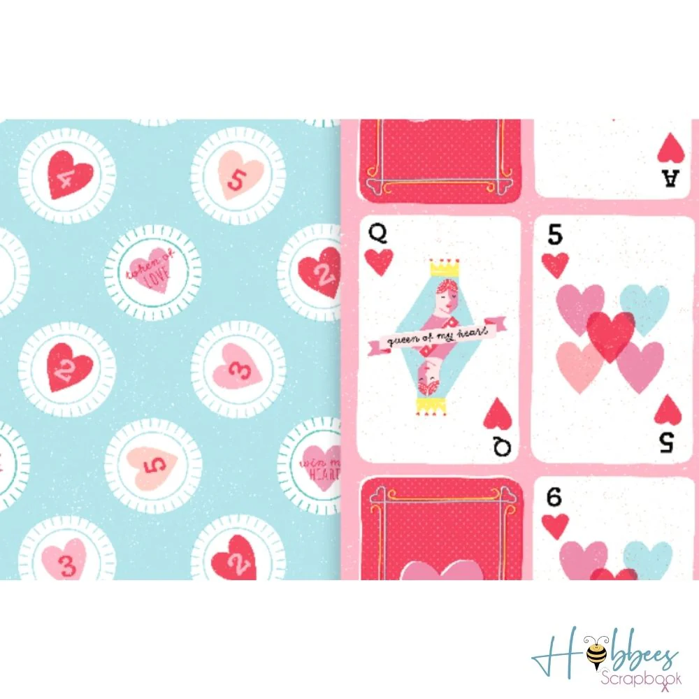 Lucky Us #9 Paper / 1 Hoja de Papel Doble Cara Suertudos - Imagen 2