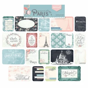 Tarjetas para Diario Bonjour Paris
