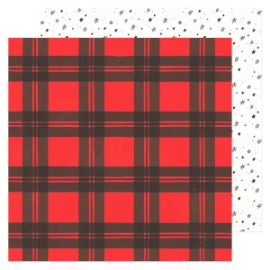 Holiday Cheer Patterned Paper / Papel Estampado Doble Cara