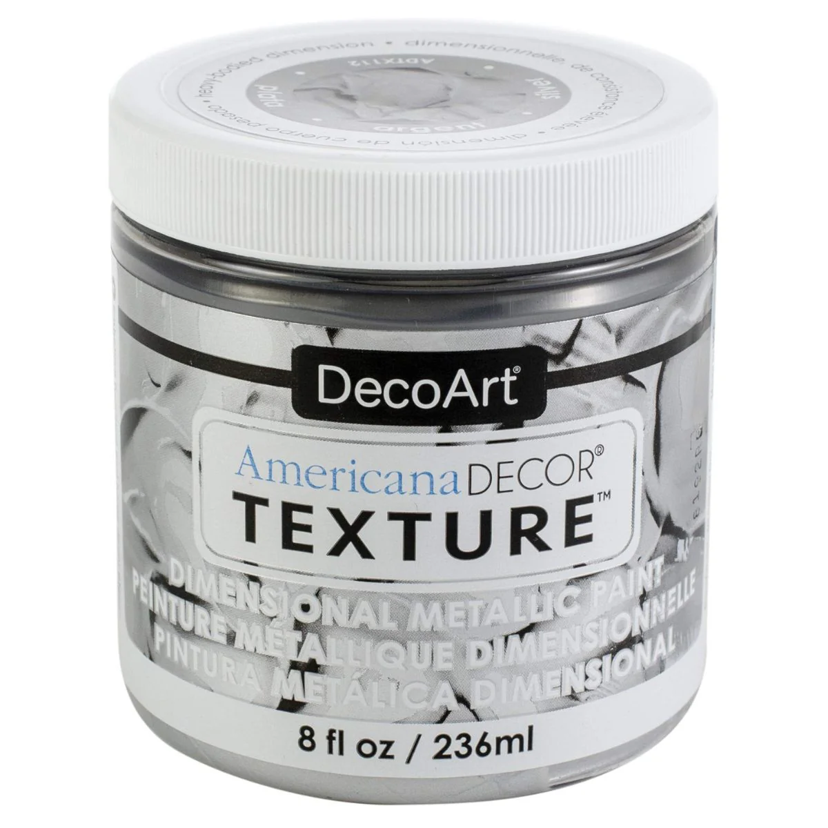 Americana Decor Texture Metallics Pearl / Pintura Acrílica Metálica con Textura Perla