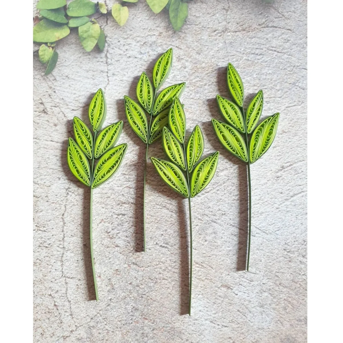 Tiras de Papel para Filigrana 5mm Verde Hierba - Imagen 2