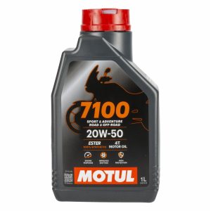 Aceite De Moto 7100 20w50 Sintético MOTUL 1 Litro