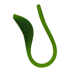 Tiras de Papel para Filigrana 5mm Verde Hierba