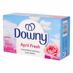 Toallas Para Secadora Menos Estática April Fresh DOWNY x 120 Uds