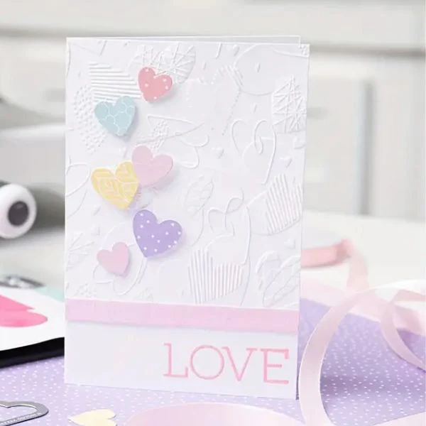 Folder de Grabado 3D Multi Corazones - Imagen 3