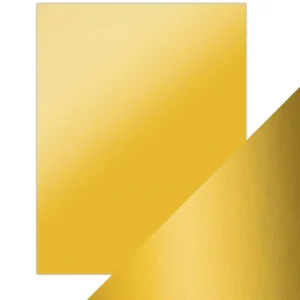 Satin Mirror Cardstock Gold Pearl / 5 Hojas de Cartulina Espejo Satinada Rosa Perla