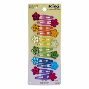 Vincha Clip Flores De Colores CONAIR Perfectas Para Sujeción