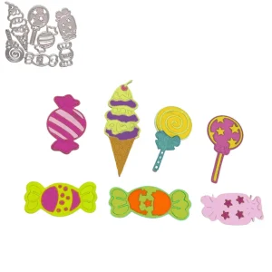 Suaje de Caramelos, Paletas y Helado