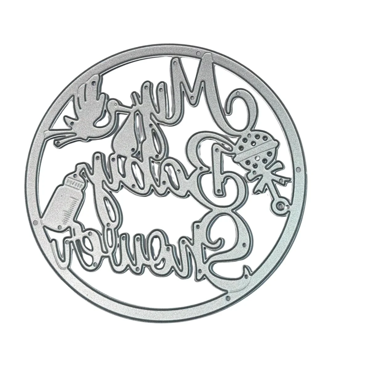 Suaje Circular My Baby Shower - Imagen 3