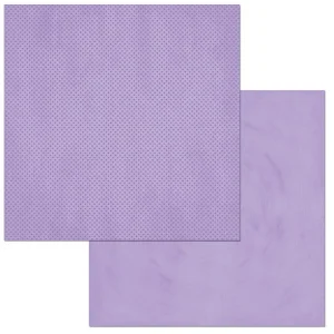 Lavender Dot Cardstock / Cartulina Textuizada de Puntitos Doble Cara