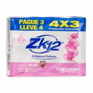 Jabón En Barra Antibacterial Cremoso ZK12 440 G