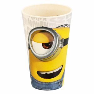 Vaso Bambú Minioms Varios Diseños FUN KIDS 350 Ml