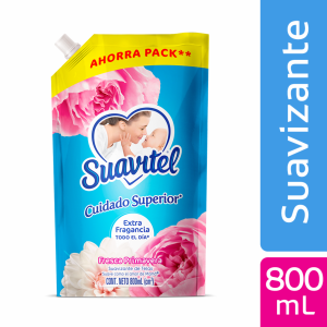 Suavizante De Ropa Cuidado Superior Fresca Primavera SUAVITEL 800 Ml