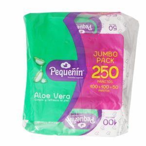 Pañitos Húmedos Aloe PEQUEÑÍN X 250 Uds