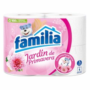 Papel Higiénico Jardín De Primavera FAMILIA 4 Rollos