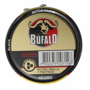 Betún Pasta Con Cera De Abejas Negro Classic BÚFALO 70 G