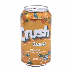 Bebida Gaseosa Sabor A Naranja CRUSH 355 Ml
