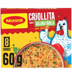 Caldo De Gallina En Polvo CRIOLLITA x 8 Sobres