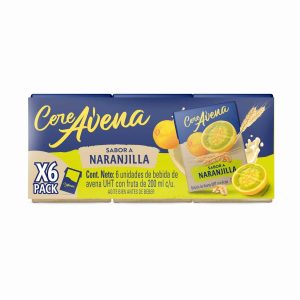 Avena Bebible De Naranjilla CEREAVENA Pack 6 X 200 Ml