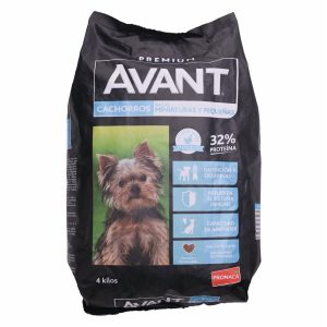 Alimento Para Perros Adultos Razas Minis Y Pequeños Sabor A Pollo AVANT 4 000 G
