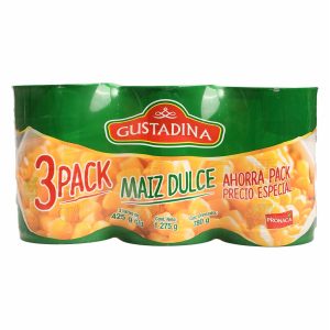 Maíz Dulce Enlatado GUSTADINA 1 275 G