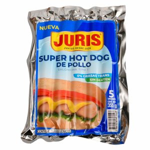 Salchichas De Pollo Super Hot Dog JURIS 355 G