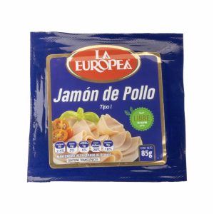 Jamón De Pollo Tipo I LA EUROPEA 85 G