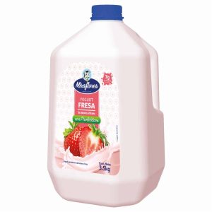Yogurt Bebible Sabor A Fresa Con Probióticos MIRAFLORES 3.5 Kg