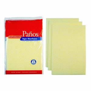 Paño Amarillo Absorbente SUPERMAXI X 3 Uds