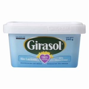Margarina De Mesa Reducida En Grasa GIRASOL 240 G
