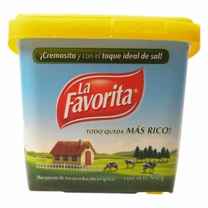 Margarina De Mesa Reducida En Grasa LA FAVORITA 470 G