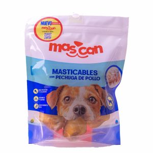 Snack Para Perros Masticable De Pollo MAS-CAN 3 Unidades