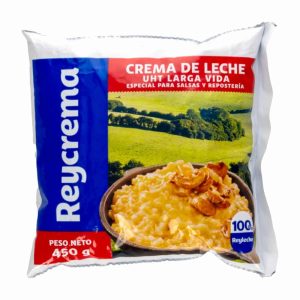 Crema De Leche Tradicional REYCREMA 450 G