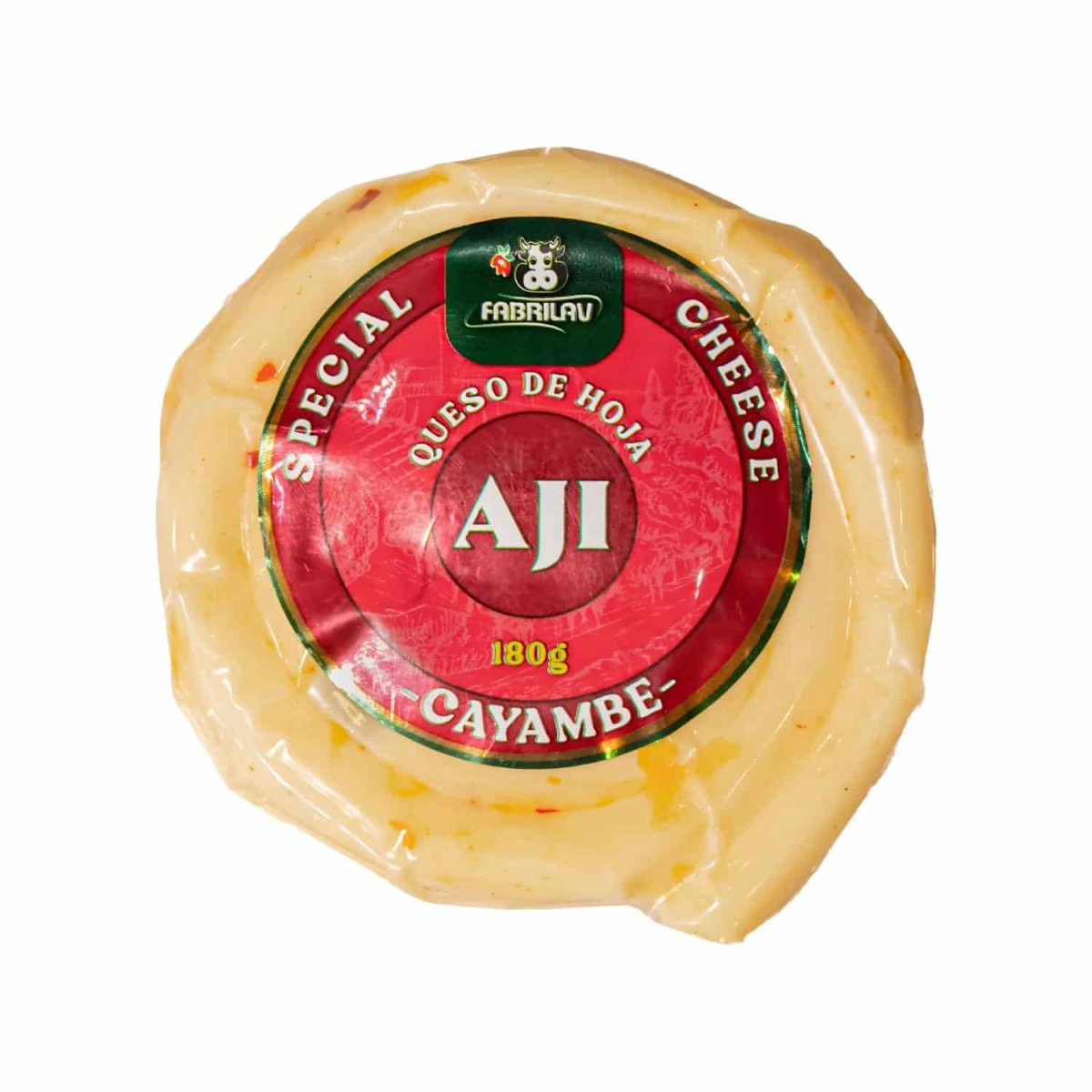 Queso De Hoja Con Ají FABRILAV 180 G