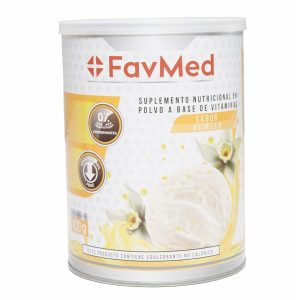 Suplemento Nutricional Vitamínico Sabor A Vainilla FAVMED 400 G