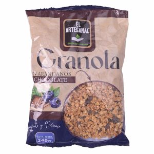 Granola Con Arándanos Y Chocolate EL ARTESANAL 340 G