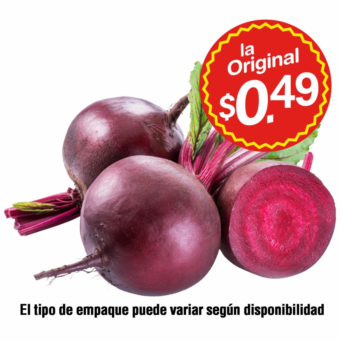 Remolacha Fresca LA ORIGINAL 800 G
