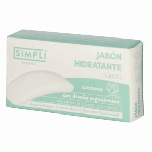Jabón En Barra Cremoso Hidratante Classic SIMPLI 90 G