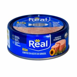 Atún Lomitos En Aceite De Girasol REAL 140 G
